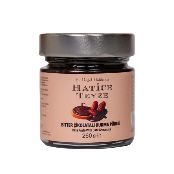 Hatice Teyze Bitter Çikolatalı Hurma Püresi 220 gr